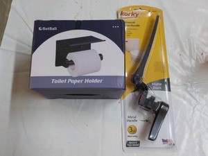 Set Sail Toilet Paper Holder and Toilet Handle
