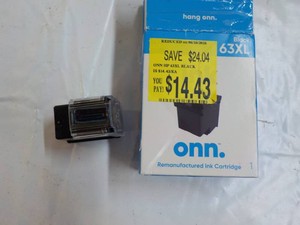 Single Black 63 XL Ink Cartridge
