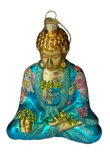 K - Buddha Ornament by Kurt Adler
