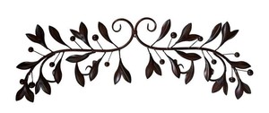 DR - Ornate Metal Wall Swag