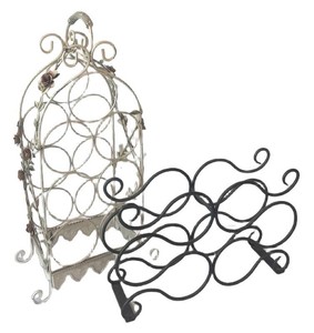 DR - Two Decorative Wine Stands