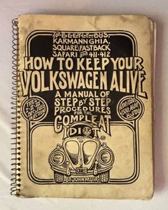 DR - Vintage John Muir How to Keep Your Volkswagen Alive Volkswagen Manual