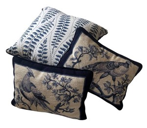 LR - Three Accent Pillows by Williamsburg and More