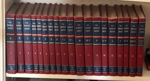 LR - Vintage World Book Encyclopedia 19-Volume Set