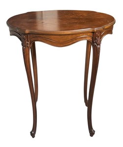 LR - Vintage Oval Accent Table