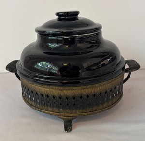 LR - Vintage Bean Crock