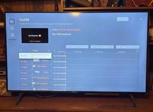 LLR - LG 50 TV Model 50UR8000AUA