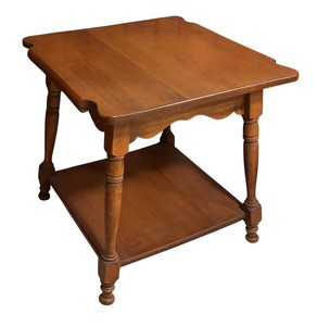 LLR - Vintage Wood Side Table