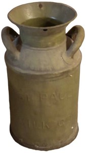 LLR - Vintage Saint Paul Milk Company Milk Can