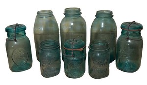 LLR - Vintage Ball Mason Jars (Lot of 8)