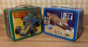 LLR - Two Vintage Lunchboxes including Johnny Lightning & UFO