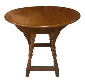 LLR - Vintage Drop Leaf Accent Table