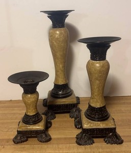 LLR - Trio of Classy Candleholders