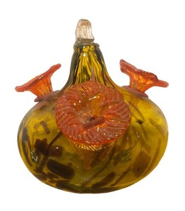 LLR - Art Glass Hummingbird Feeder