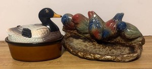 LLR - Duck and Bird Ceramic Dishes
