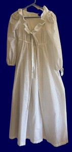 BR3 - Vintage Nightgown & Robe Set Juli Jr. by Slumberknit Size Teen 9