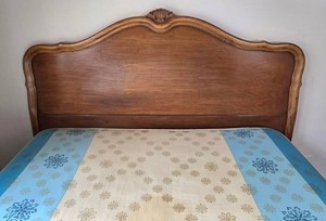 UL-BR3 - Vintage French Provincial Full Size Bed Frame