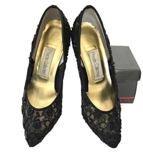 UL-BR3 - Womens Beaded Pumps - Private Collection Majesty Black Size 8.5