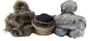 UL-BR3 - Faux Fur Hats - Barbour & Village House (Lot of 3)