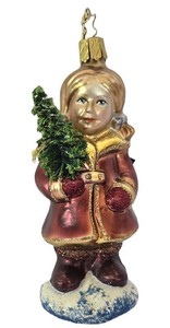 K - Christmas Ornament Inge Glas Tannenbaum Tot Limited Edition 213999