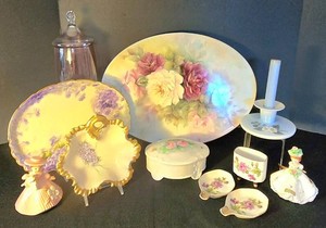 UL-BR1 - Decorative Porcelain Mixed Lot Gerold Porzellan, Royal Copenhagen & Josef
