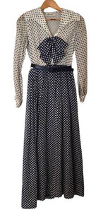 UL-BR3 - Vintage Star Print Dress Huey Waltzer for Mannequin Belted