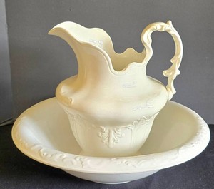 UL-BR3 - Vintage Pitcher & Basin Revere Homer Laughlin