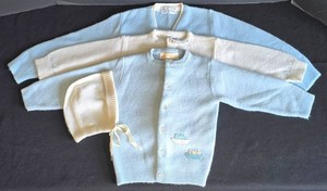 UL-BR3 - Baby Sweater Set - Babies by Infants 100% Acrylic (Lot of 4)