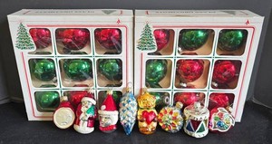 UL-BR3 - Glass Ornaments & Boxed 9-Piece Sets
