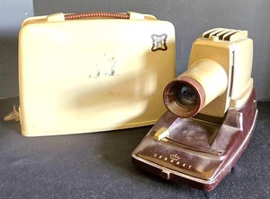 UL-BR2 - Vintage Slide Projector - Coronet Golde Mfg With Original Case