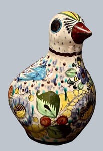 LL - Mexican Ceramic Bird Planter - CAT TOIVALA 10