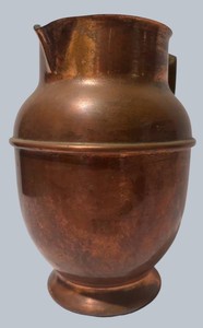 LL - Vintage Copper Pitcher - AFK WKS Fountain Pitcher