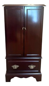 MB - Mahogany Jewelry Cabinet - Bombay Company