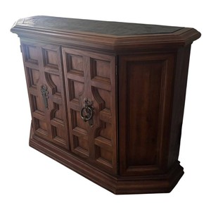 MB - Vintage Thomasville Oak Credenza
