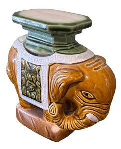 MB - Ceramic Elephant Decor by Enesco