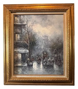 UH - Impressionist Oil Painting by  J. Gastov