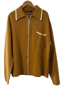 OC - Vintage Puritan Double Knit Zip Cardigan Sweater Size XL