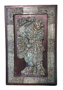MB - Vintage Mexican Relief Plaque