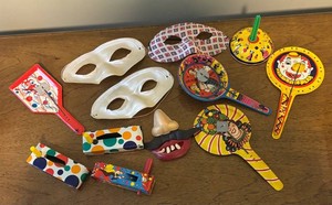 MB - Vintage Masks, Noisemakers and More