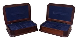 MB - Two Velvet Lined Jewelry Boxes