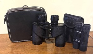 MB - Bushnell Binoculars including 10x25 & 7x35