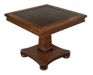 BR1 - Vintage Wooden Pedestal Table