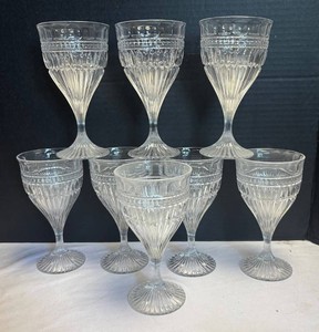 K - Eight Mikasa Titan Water Goblets