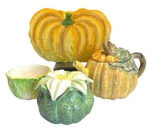 DR - Ceramic Teapot, Bowls & Trivet by Winterthur, Sigma and More
