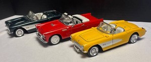 LR - Trio of Die-Cast Model Cars