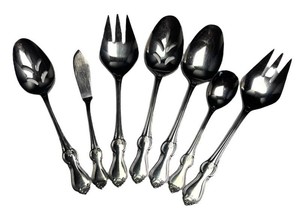 K - Vintage SunChow Stainless Serving Utensils