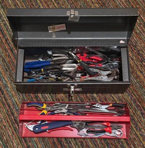 LL - Master Mechanic Toolbox with Pliers and More