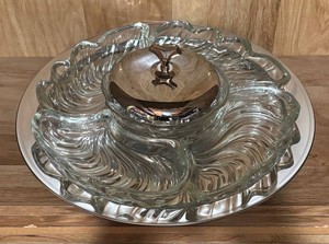 LL - Lazy Susan-Style Divided Serving Platter