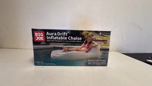 NEW BIG JOE AURA DRIFT INFLATABLE CHAISE