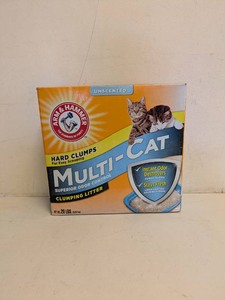 NEW ARM & HAMMER MULTI CAT CLUMPING LITTER